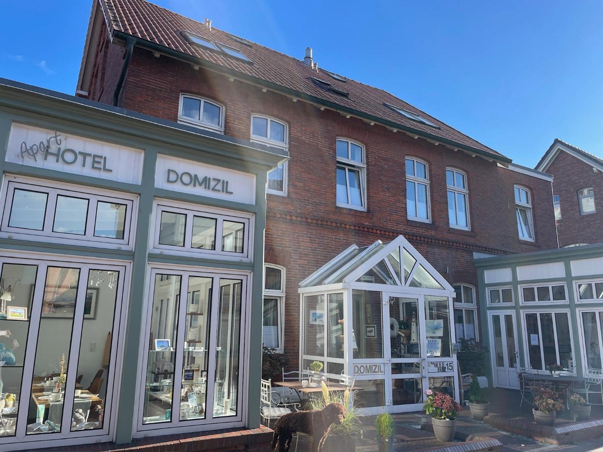 Aparthotel Domizil ボルクム エクステリア 写真